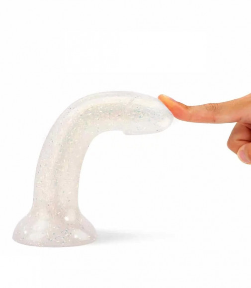 Фаллоимитатор из жидкого силикона с блестками Dildolls Extravaganza Фаллоимитатор из жидкого силикона с блестками Dildolls Extravaganza