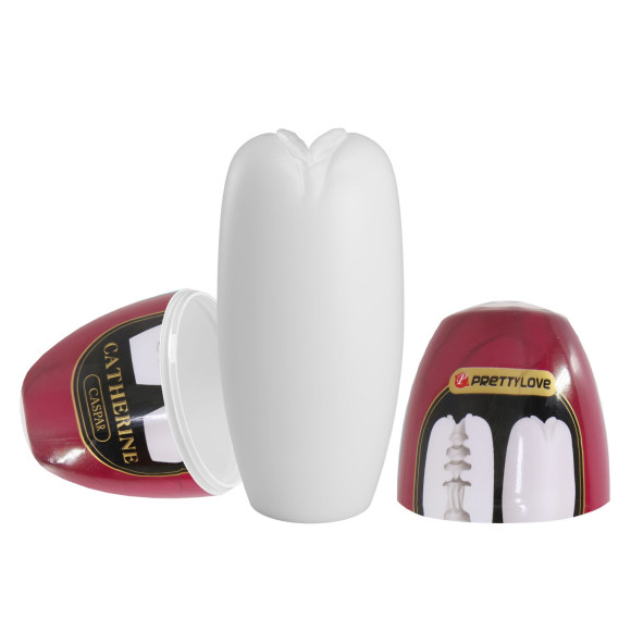 Белый мастурбатор-вагина Catherine Белый мастурбатор-вагина Catherine