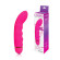 Розовый изогнутый вибромассажер с 20 режимами вибрации - 17 см. Розовый изогнутый вибромассажер с 20 режимами вибрации - 17 см.