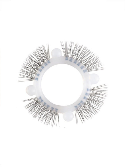 Эластичное кольцо с «ресничками» и 4 шариками Эластичное кольцо с «ресничками» и 4 шариками