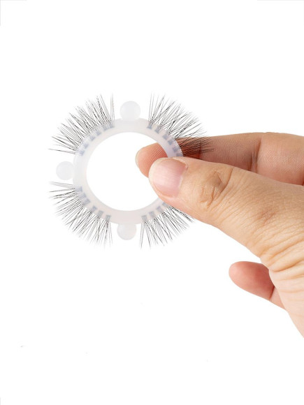 Эластичное кольцо с «ресничками» и 4 шариками Эластичное кольцо с «ресничками» и 4 шариками