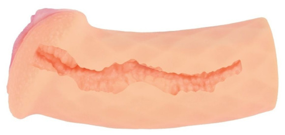 Телесный реалистичный мастурбатор-вагина Elegance.007