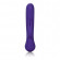 Фиолетовый вибратор со стимулятором клитора Vanity Vs18 - 21 см.