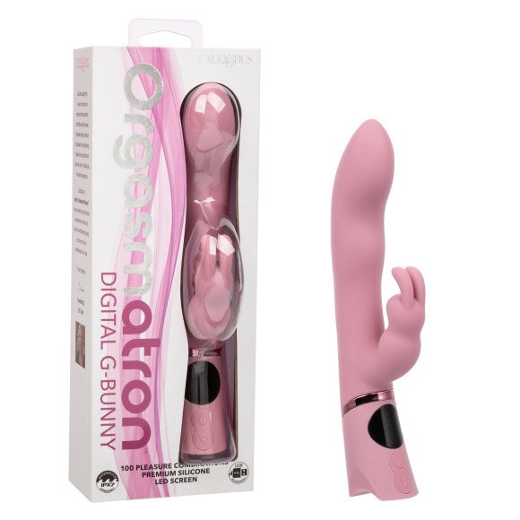 Розовый вибратор-кролик Orgasmatron Digital G-Bunny - 22,2 см. Розовый вибратор-кролик Orgasmatron Digital G-Bunny - 22,2 см.