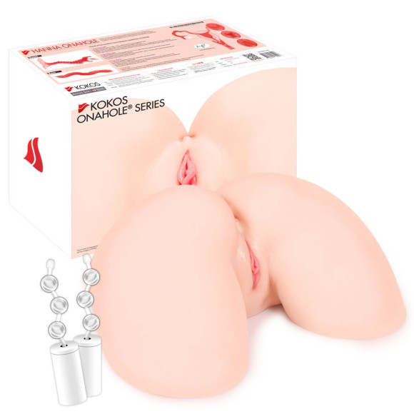 Телесный вибромастурбатор-полуторс Hanna Onahole 002 Real Hips Телесный вибромастурбатор-полуторс Hanna Onahole 002 Real Hips