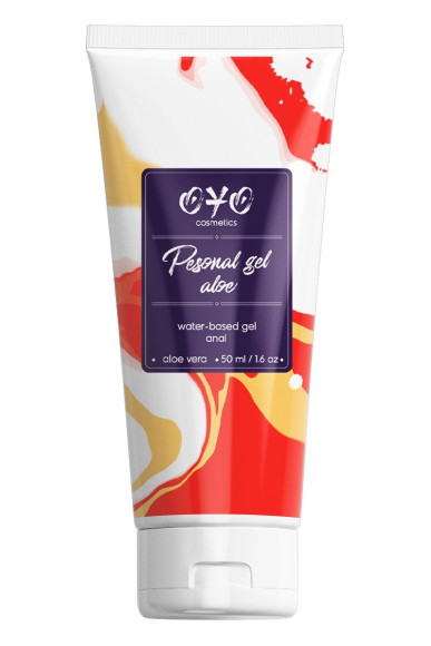 Анальная смазка на водной основе OYO Personal Gel Aloe - 50 мл. Анальная смазка на водной основе OYO Personal Gel Aloe - 50 мл.