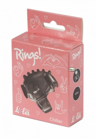 Черная насадка на палец Rings Chillax Черная насадка на палец Rings Chillax