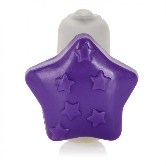 Фиолетовая виброзвездочка для клитора