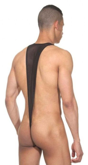 Мужское боди на широких лямках Мужское боди на широких лямках