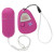 Розовый трехскоростной стимулятор Remote Egg