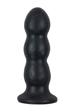 Чёрная анальная пробка MENZSTUFF GIGANTIC FILLER - 32,5 см.