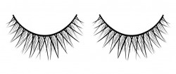 Черные накладные перекрещивающиеся ресницы Deluxe Черные накладные перекрещивающиеся ресницы Deluxe