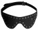 Черная маска на глаза с заклепками и шипами Черная маска на глаза с заклепками и шипами