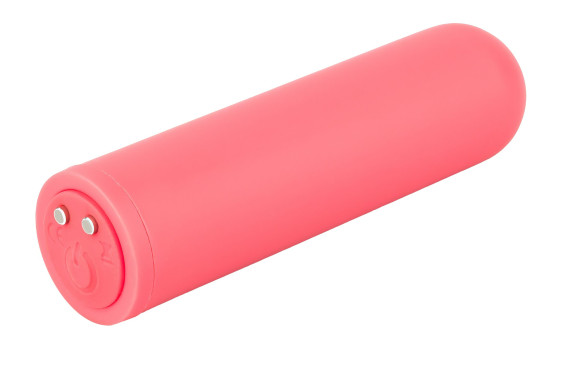 Коралловая вибропуля Java - 7,8 см. Коралловая вибропуля Java - 7,8 см.