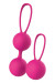 Набор розовых вагинальных шариков PLEASURE BALLS & EGGS DUO BALL SET