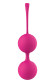 Набор розовых вагинальных шариков PLEASURE BALLS & EGGS DUO BALL SET