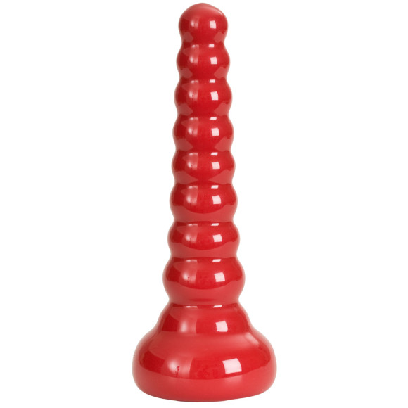 Ребристая анальная втулка Red Boy Anal Wand Butt Plug - 21,3 см. Ребристая анальная втулка Red Boy Anal Wand Butt Plug - 21,3 см.