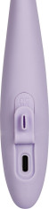 Сиреневый вибростимулятор Cici 2 с функцией нагрева - 17,8 см. Сиреневый вибростимулятор Cici 2 с функцией нагрева - 17,8 см.