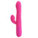 Розовый вибратор Douglas с клиторальным отростком и функцией расширения - 24,9 см. Розовый вибратор Douglas с клиторальным отростком и функцией расширения - 24,9 см.