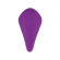 Фиолетовая силиконовая насадка на палец с вибропулей Фиолетовая силиконовая насадка на палец с вибропулей