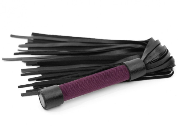 Фиолетово-черная плеть My rules - 43 см. Фиолетово-черная плеть My rules - 43 см.