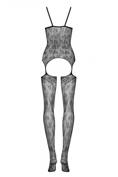 Эффектный кружевной комбинезон с открытой попкой Эффектный кружевной комбинезон с открытой попкой