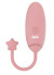 Нежно-розовое виброяйцо с управлением через приложение Diana