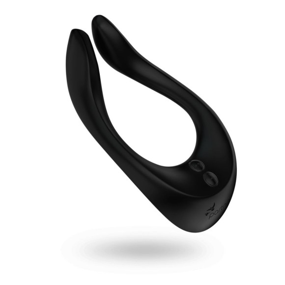 Чёрный многофункциональный стимулятор для пар Satisfyer Endless Joy Чёрный многофункциональный стимулятор для пар Satisfyer Endless Joy