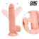 Телесный реалистичный фаллоимитатор на присоске - 21,5 см. Телесный реалистичный фаллоимитатор на присоске - 21,5 см.