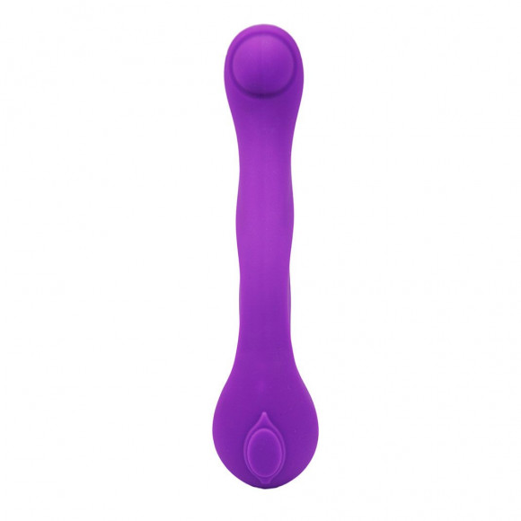 Фиолетовый вибратор для стимуляции точки G Venus - 20,3 см. Фиолетовый вибратор для стимуляции точки G Venus - 20,3 см.
