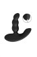 Черный силиконовый стимулятор простаты Levett Nitoc с пультом ДУ Черный силиконовый стимулятор простаты Levett Nitoc с пультом ДУ