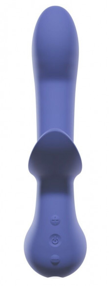 Сиреневый вибратор AWAQ.U Vibrator 02 - 21,6 см.
