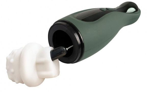 Вибромастурбатор с функцией всасывания Masturbator with 2 Functions Вибромастурбатор с функцией всасывания Masturbator with 2 Functions