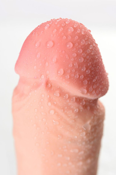 Телесный реалистичный фаллоимитатор Leo - 20 см. Телесный реалистичный фаллоимитатор Leo - 20 см.