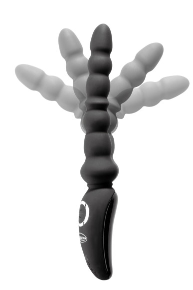 Черный анальный вибростимулятор Vibro Anal Stick - 23,5 см. Черный анальный вибростимулятор Vibro Anal Stick - 23,5 см.