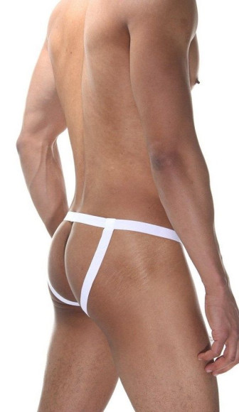 Мужские кружевные трусы-джоки с карманом для пениса Мужские кружевные трусы-джоки с карманом для пениса