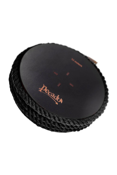 Черная веревка для шибари на катушке - 10 м.