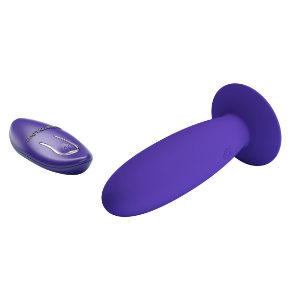 Фиолетовый анальный вибростимулятор Remote Control Vibrating Plug Youth - 11 см. Фиолетовый анальный вибростимулятор Remote Control Vibrating Plug Youth - 11 см.