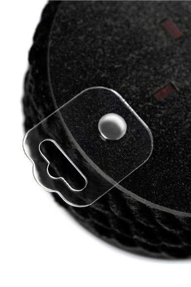 Черная веревка для шибари на катушке - 5 м.