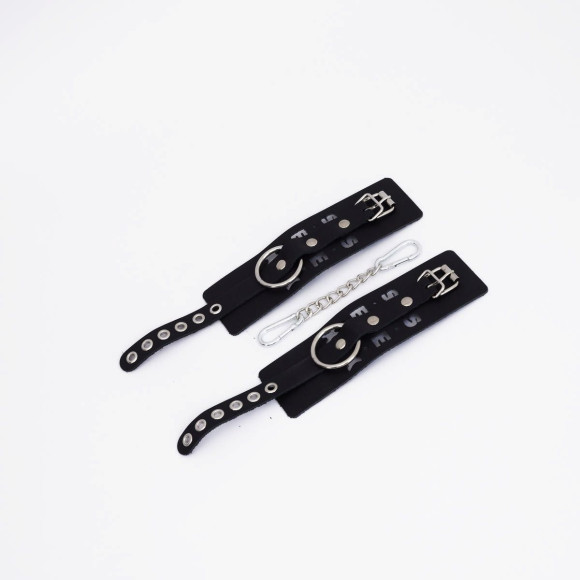 Черные кожаные наручники Sex Черные кожаные наручники Sex