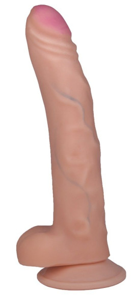 Фаллоимитатор REAL Standard с присоской - 21,3 см. Фаллоимитатор REAL Standard с присоской - 21,3 см.