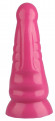 Розовая анальная втулка с круглой головкой - 20 см. Розовая анальная втулка с круглой головкой - 20 см.