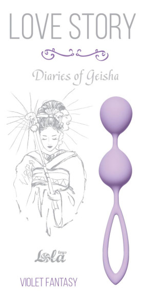 Сиреневые вагинальные шарики Diaries of a Geisha Сиреневые вагинальные шарики Diaries of a Geisha