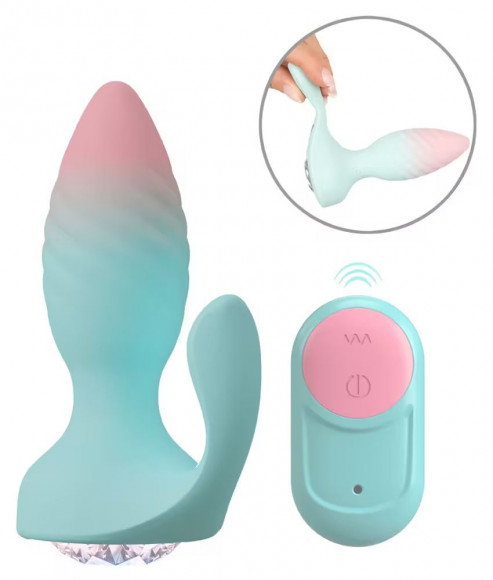 Анальная пробка JUVELA RC Butt Plug с пультом ДУ - 11,5 см. Анальная пробка JUVELA RC Butt Plug с пультом ДУ - 11,5 см.