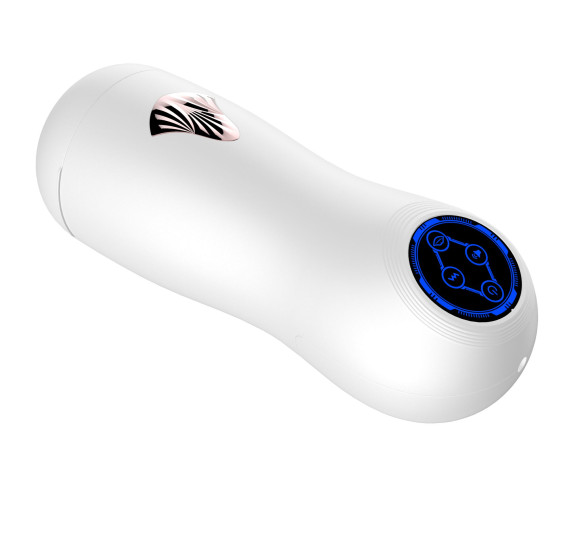 Реалистичный мастурбатор в колбе с функцией всасывания Реалистичный мастурбатор в колбе с функцией всасывания