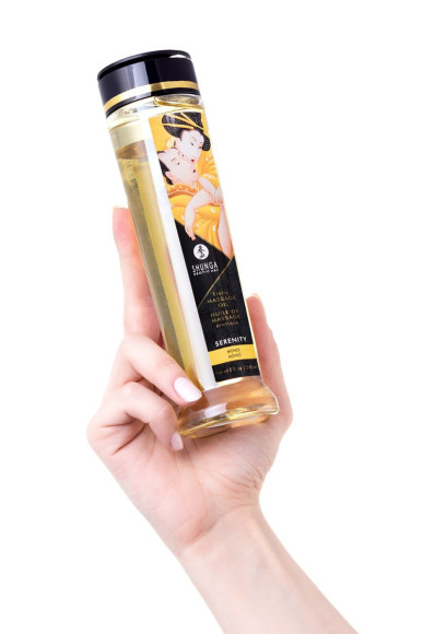 Массажное масло с ароматом моной Serenity - 240 мл. Массажное масло с ароматом моной Serenity - 240 мл.