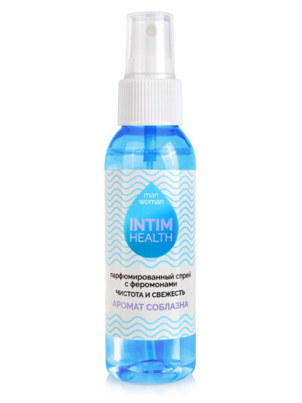 Парфюмированный спрей Intim Health для нижнего белья и тела с соблазнительным ароматом - 95 мл. Парфюмированный спрей Intim Health для нижнего белья и тела с соблазнительным ароматом - 95 мл.
