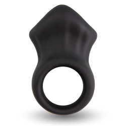 Черная эрекционная утяжка для пениса и мошонки Rooster Ivar Черная эрекционная утяжка для пениса и мошонки Rooster Ivar