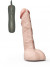 Фаллическая насадка Харнесс UNICOCK 9  с вибрацией - 24 см.