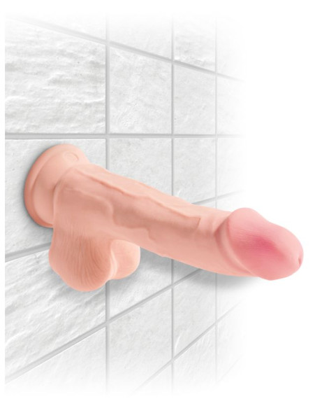 Телесный фаллоимитатор на присоске 7.5 Triple Density Cock - 22,9 см. Телесный фаллоимитатор на присоске 7.5 Triple Density Cock - 22,9 см.